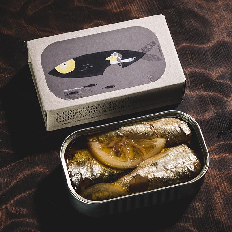 Sardines in Olive Oil with Lemon Fish & Co