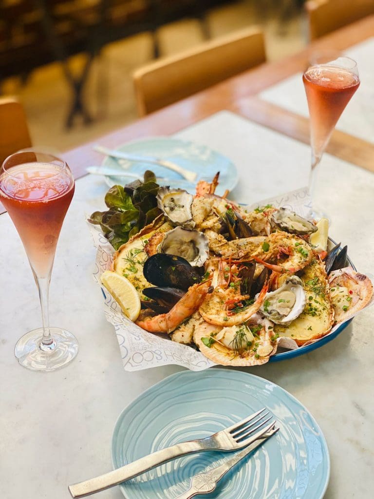 Fish and Co Valentines Day platter